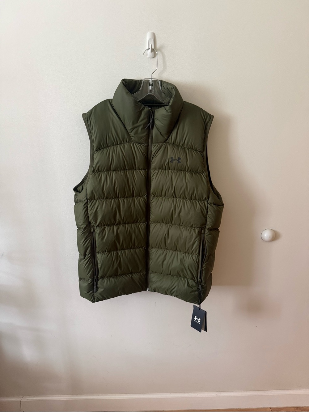Under Armour Men's Olive Quilted Insulated Vest